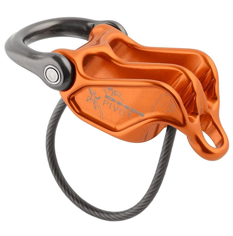 DMM Pivot Belay Device orange